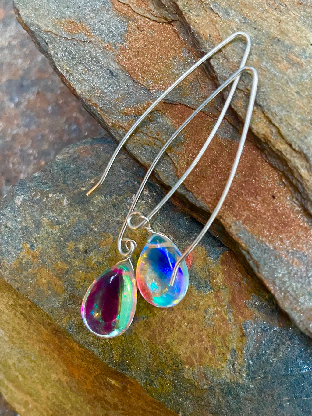 Mystic Hydro Opal Earrings