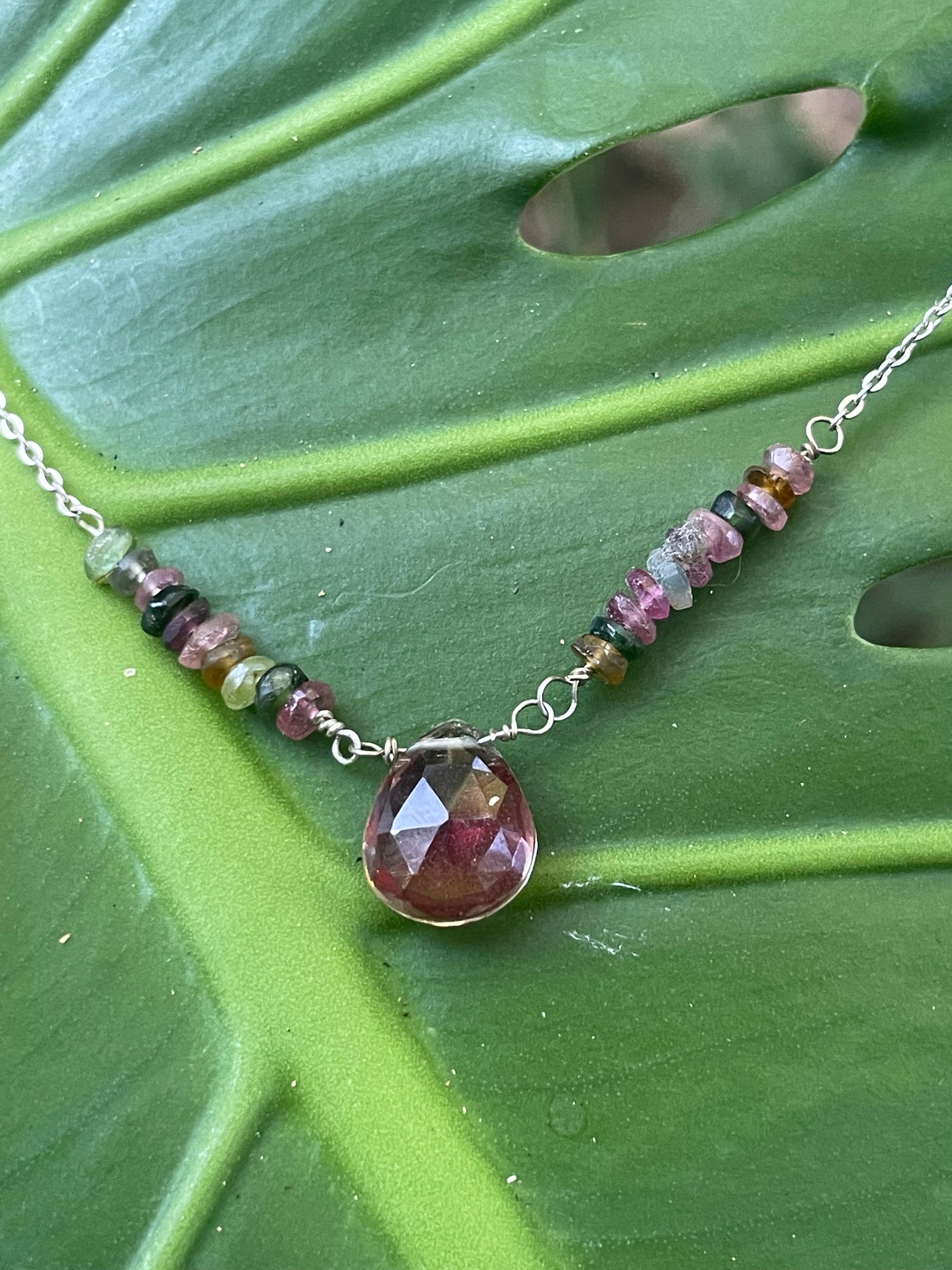 Tourmaline Center Necklace