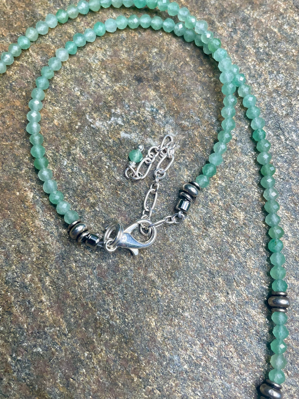 Carved Stone Buddha Pendant