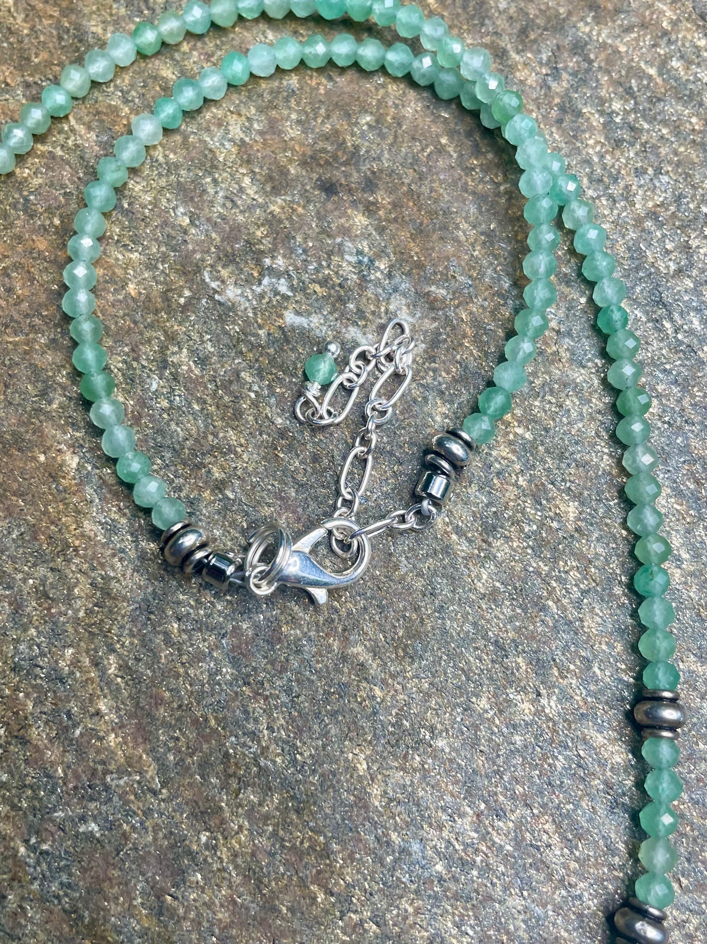 Carved Stone Buddha Pendant