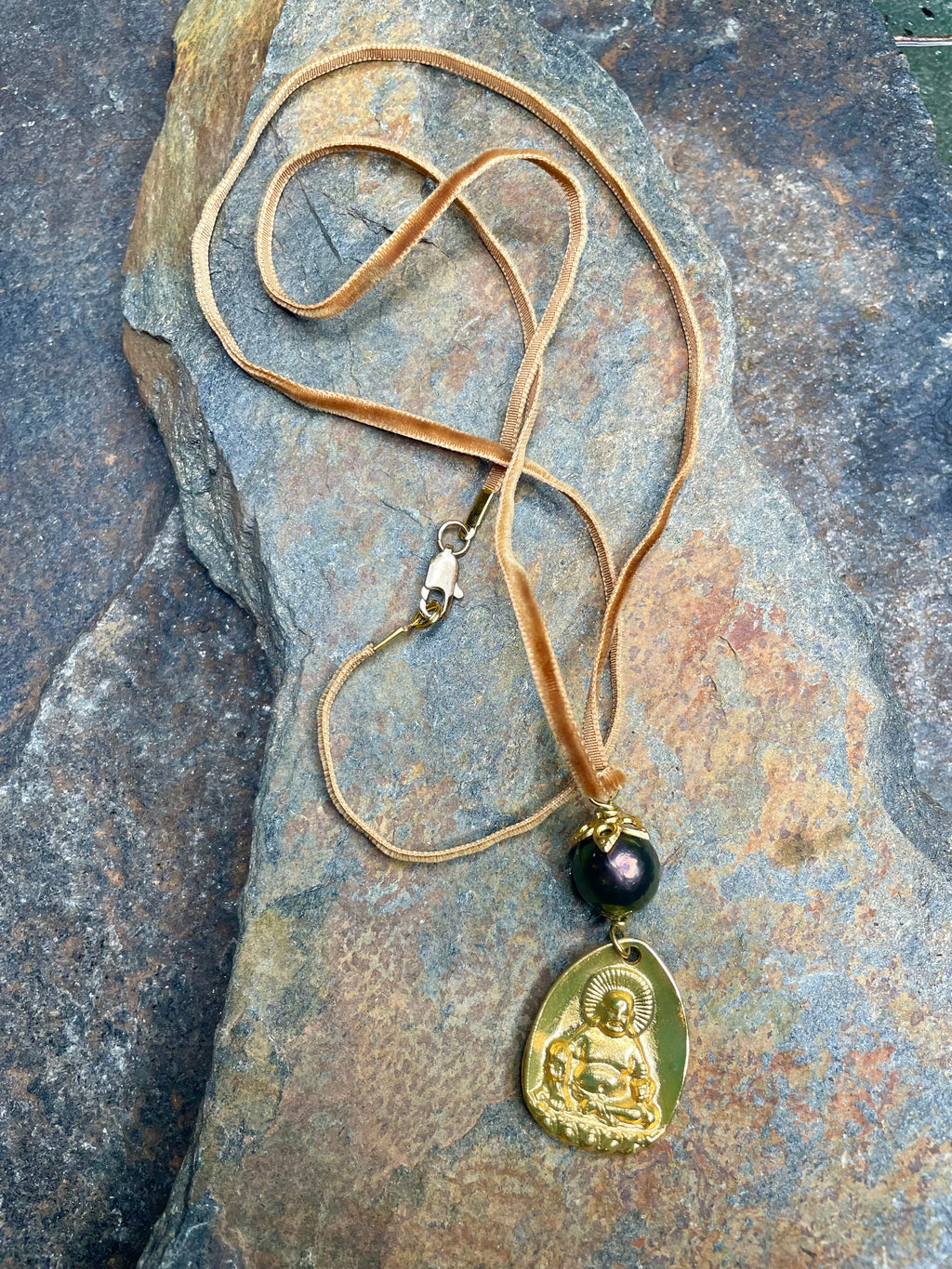 14KT Gold Plated Buddha Pendant