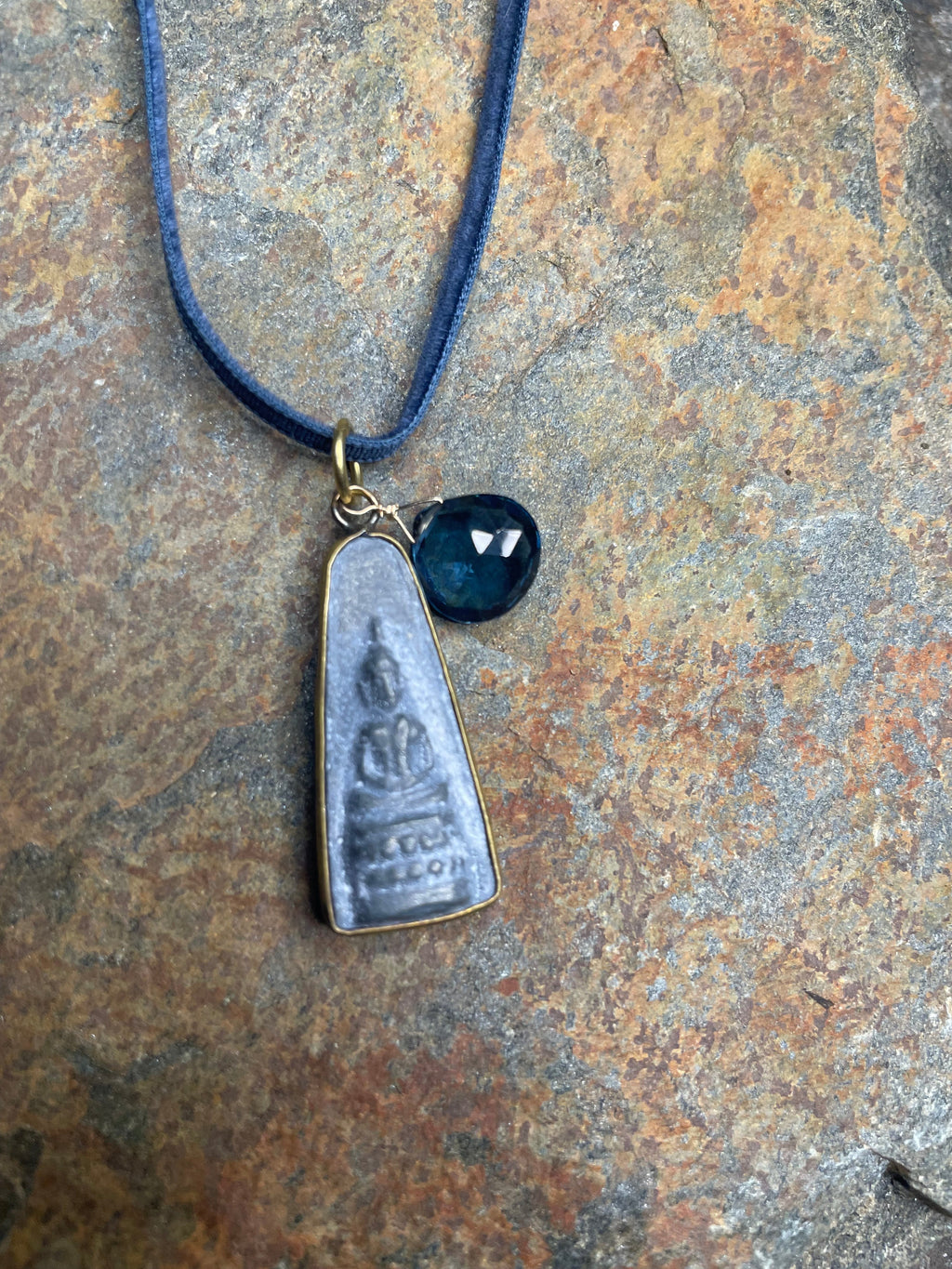 Stone Buddha Pendant