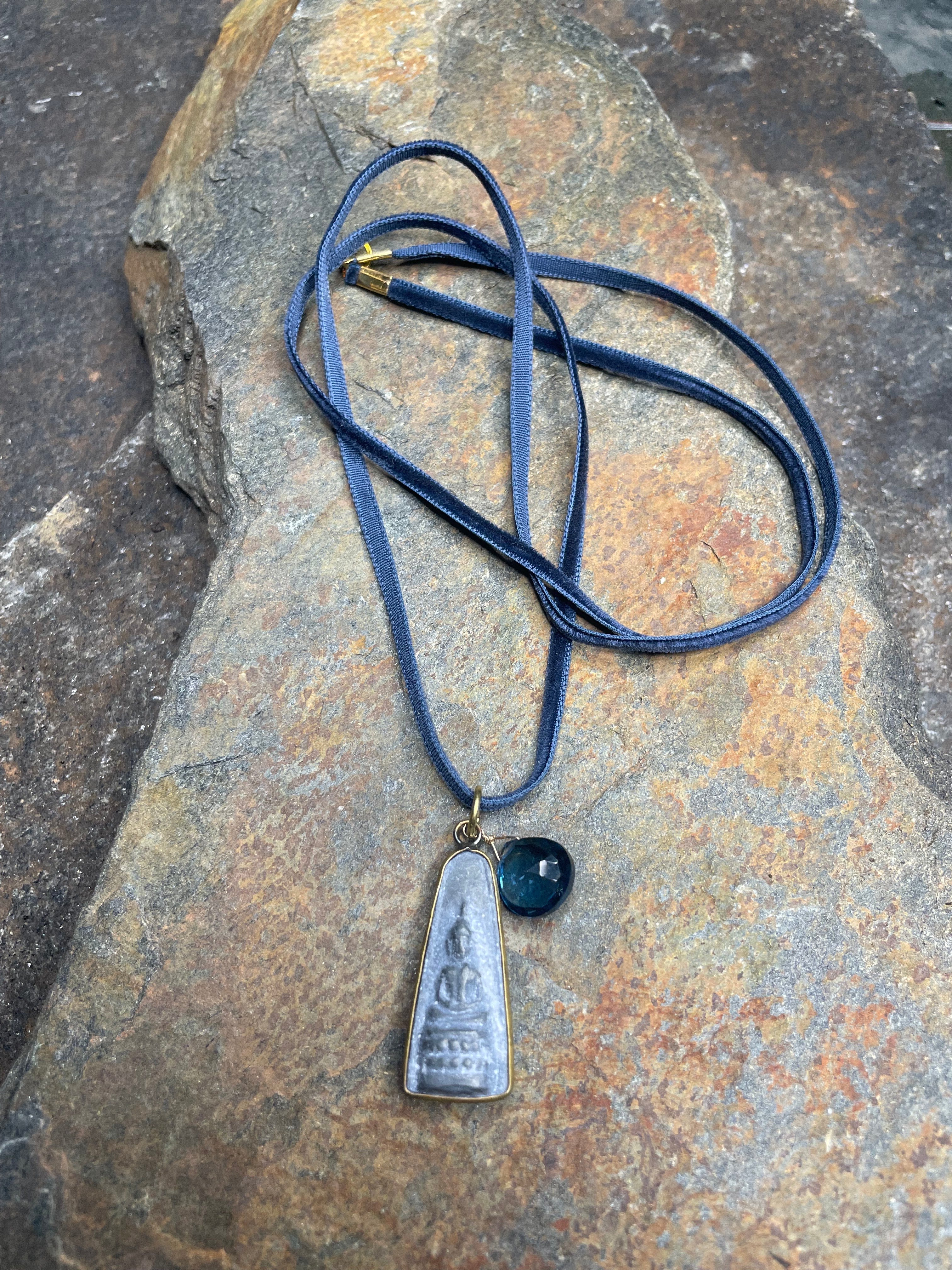 Stone Buddha Pendant