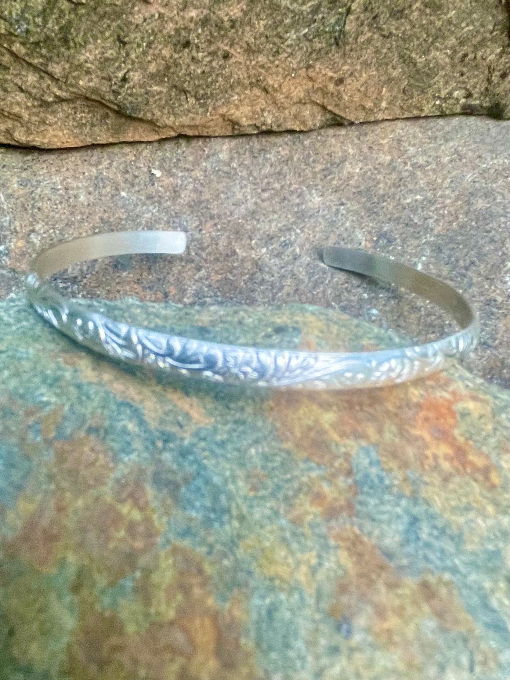 Sterling Silver Open Bangle