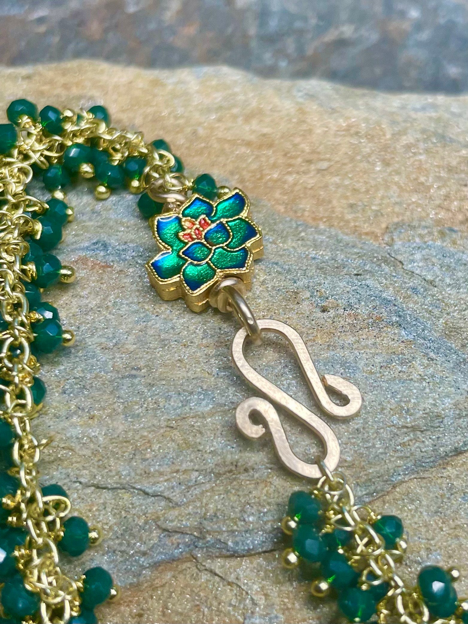 Green Onyx Party Bracelet