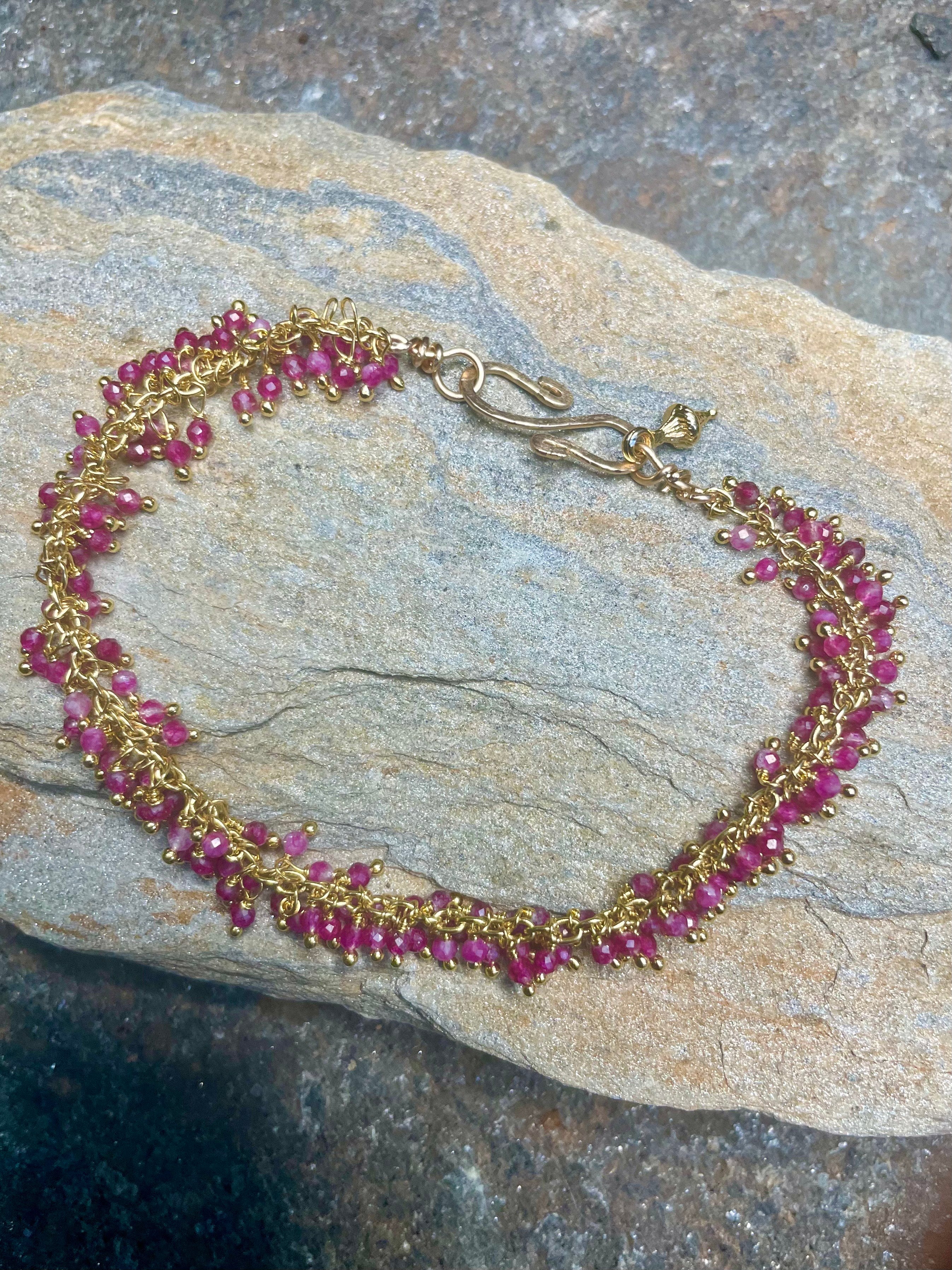 Ruby Party Bracelet