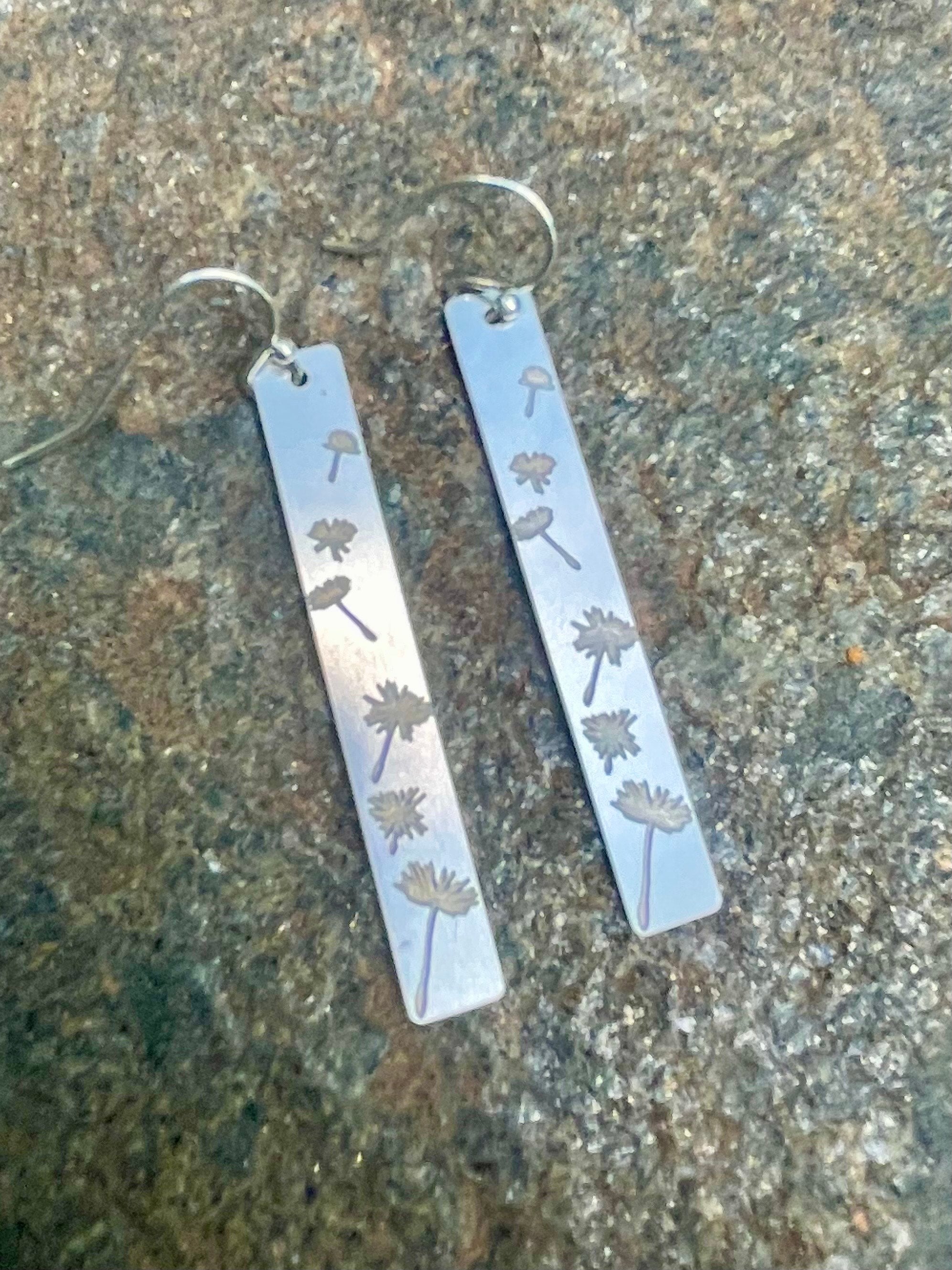 Dandelion Earrings