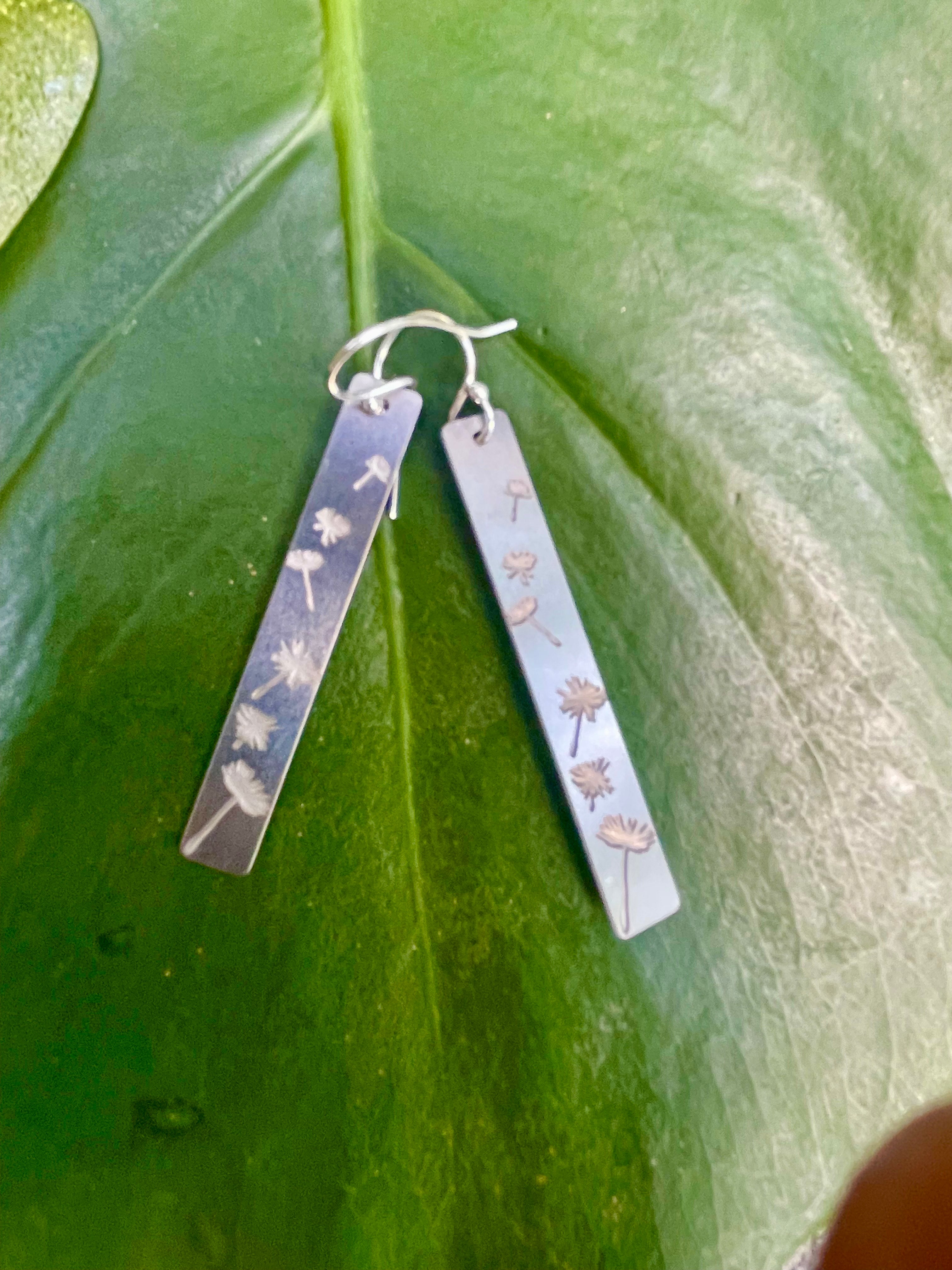 Dandelion Earrings